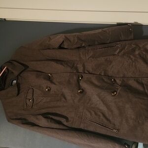 The north face brown coat women size large